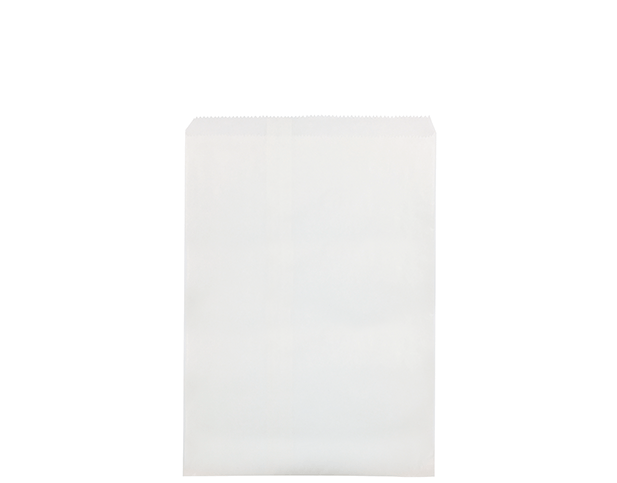 6 Long White Paper Bags 360mm(L) x 240mm(W) - Pack of 500