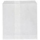 1 Square White Paper Greaseproof Lined Bags 200mm(L) x 175mm(W) - Pack of 500