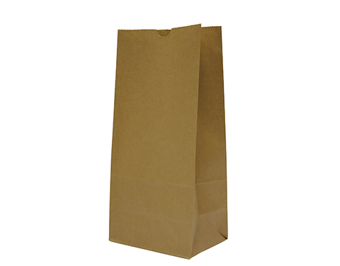 Checkout Bags Number #12 SOS Brown Paper Bags 350mm(L) x 180mm(W) x 115mm(G) - Box of 500
