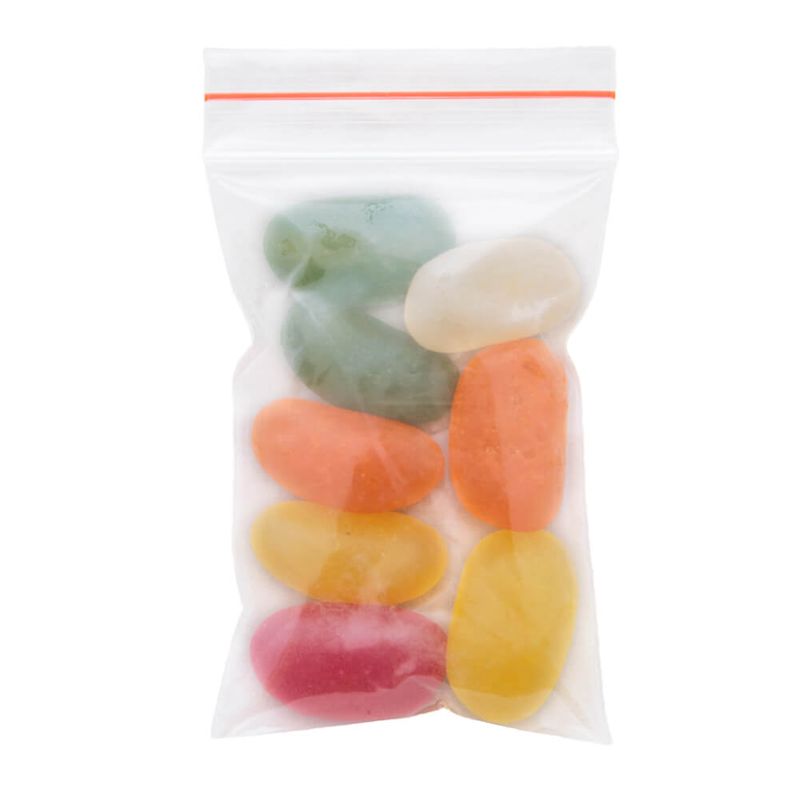 Resealable Plastic Bags 3" x 2" /  75mm x 50mm - PACK=100 / BOX=1,000