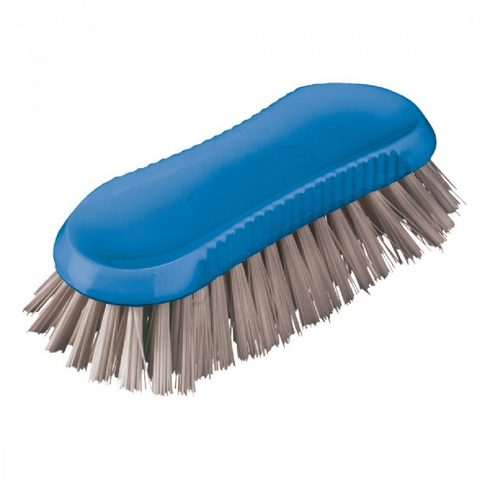 Daisy Dairy Scrubbing Brush Blue Stiff Bristles - Each