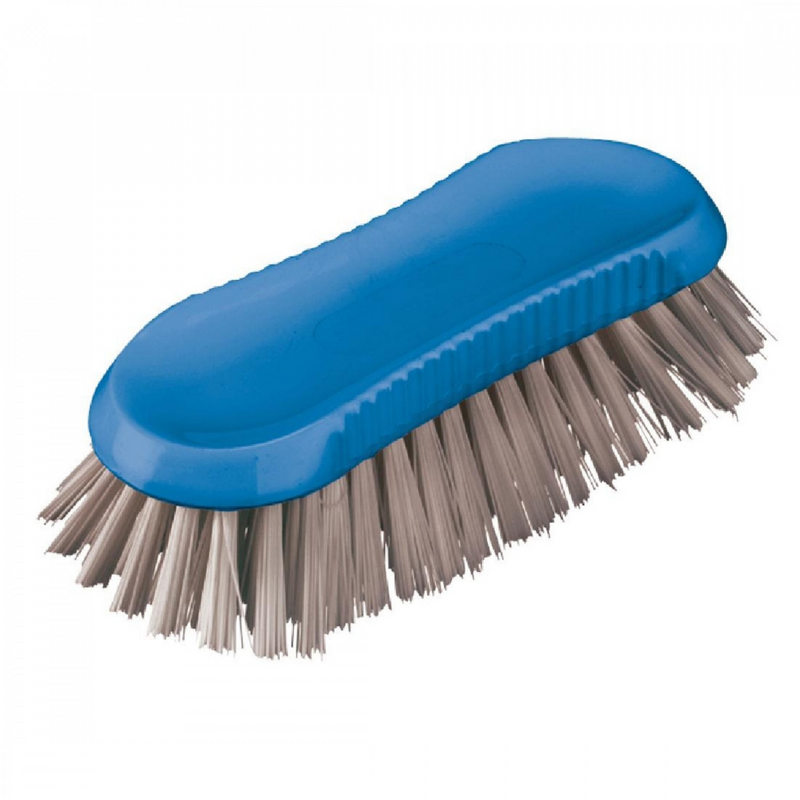 Daisy Dairy Scrubbing Brush Blue Stiff Bristles - Each