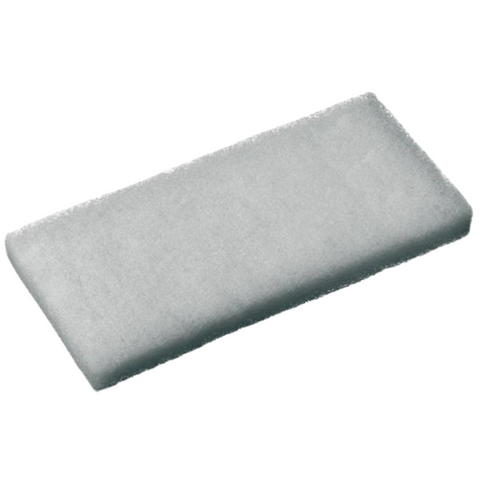 Eager Beaver White Floor Pad - Each