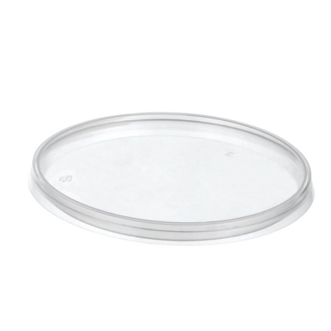 Tamper Evident Clear Round Container Small Lids / 69mm Diameter - Box of 2,000