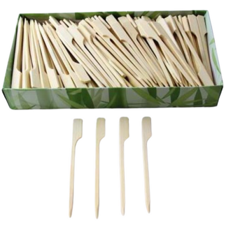 Bamboo 9cm Paddle Skewer - Pack of 250
