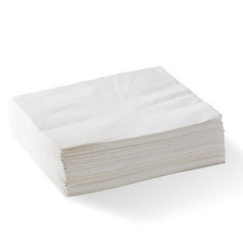 Caprice 2 Ply Quilted Cocktail Serviettes 240mm x 240mm - Box of 2,000