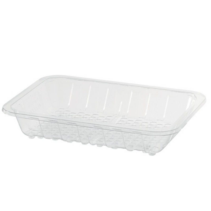 Fluid Retention RPET Trays for Meat / Produce 11"(W) x 14"(L) x 32mm(H) Deep - Box of 200