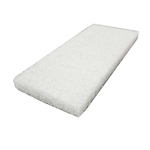 Regular 325mm Floor Pad White for Floor Machines - Each