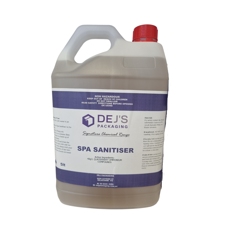 DEJ Spa and Spa Jet Sanitising Cleaner - 5L