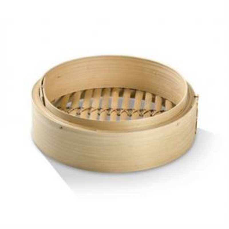 Bamboo Steamer Basket Base 6" - 50 per Carton