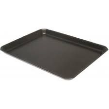 IKON Black Foam Deep Butchers Tray 360mm(L) x 290mm(W) x 30mm(H) (T1114) - Pack of 180