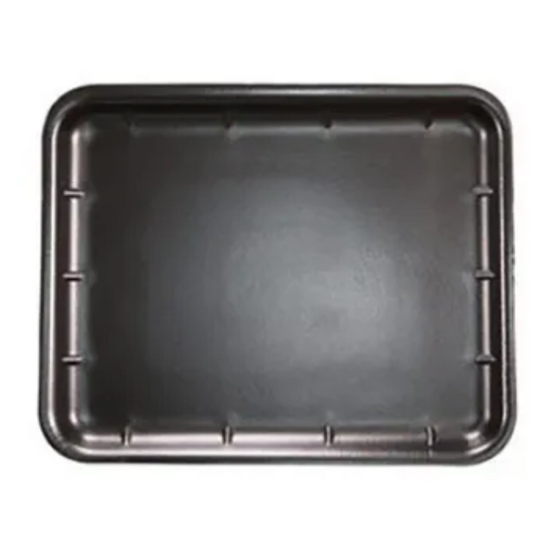IKON Black Foam Deep Butchers Tray 280mm(L) x 225mm(W) x 30mm(H) (T119) - Box = 360