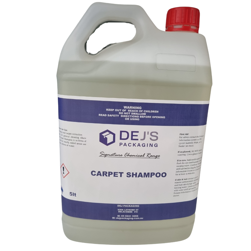 DEJ Liquid Carpet Shampoo Cleaner - 5L