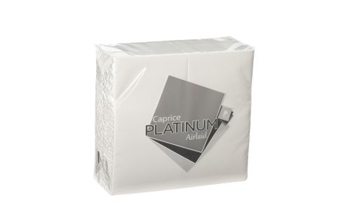 White Linen Feel Airlaid Premium Dinner Napkin 1/4 Fold - Box of 250