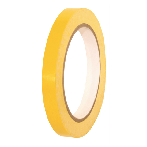 Yellow PVC Sealing Tape 12mm - EACH=1 / BOX=144