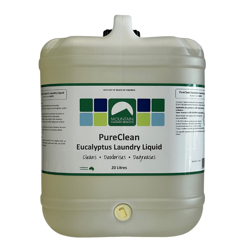 Mountain Cleaning Pureclean Eucalyptus Laundry Liquid - 20Lt