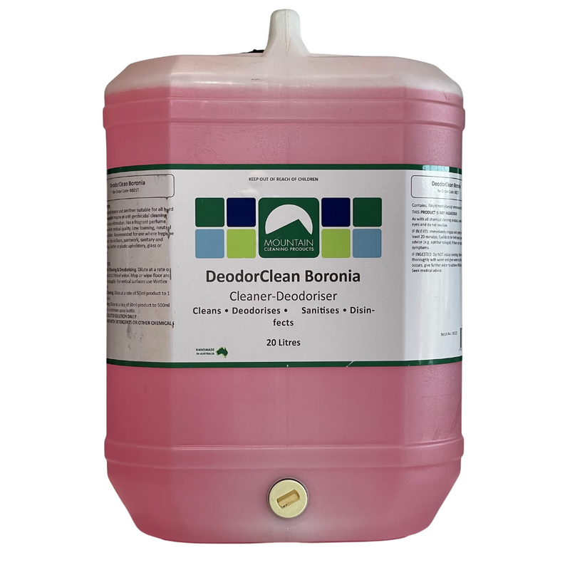 Mountain Cleaning Deodorclean Boronia - 20Lt