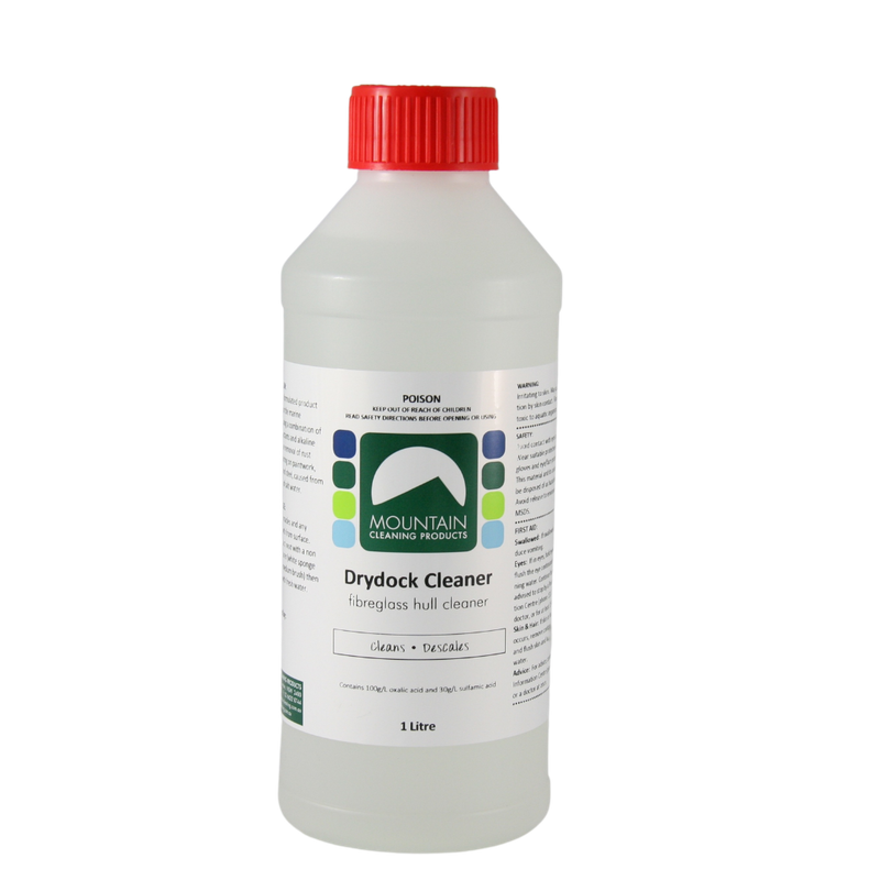 Mountain Cleaning Drydock Fibreglass Cleaner - 1Lt