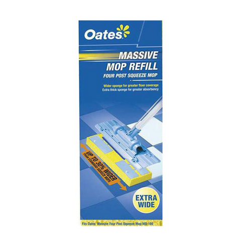 Oates Squeeze Mop Refill Massive 4 Post - Each