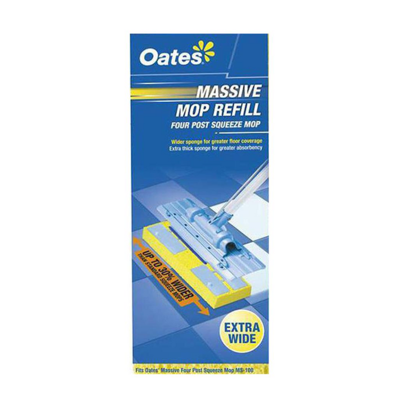 Oates Squeeze Mop Refill Massive 4 Post - Each