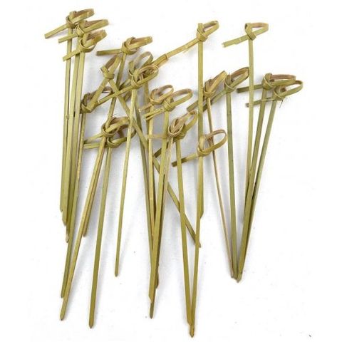 Bamboo 12cm Curly Pick - PACK=250 / BOX=5,000