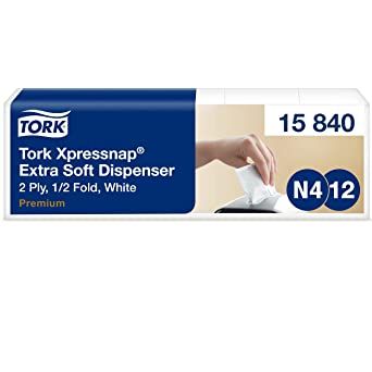 Tork N4 XPress Napkin Ehite 500x12 (N4) - Box of 6,000 (** Special Order **)