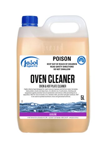 Jasol Oven Cleaner - Caustic Oven and Hotplate - 5L