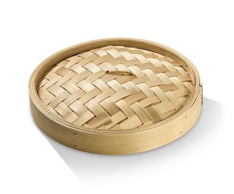 Bamboo Steamer Basket Lid 10" - 20 per Carton