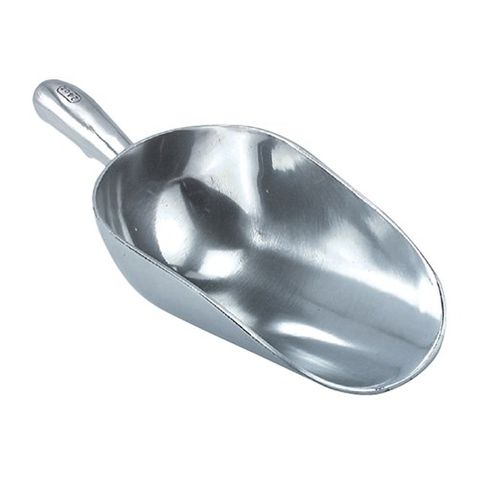 Ice Scoop Aluminium Round Bottom 120x60mm/140ml