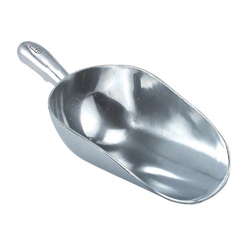 Ice Scoop Aluminium Round Bottom 120x60mm/140ml