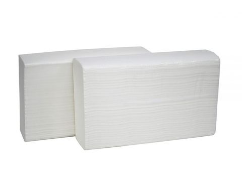 Provada Premium Slimline Interleaved Paper Hand Towel White 200 per Pack, 240mm x 240mm - Box of 20
