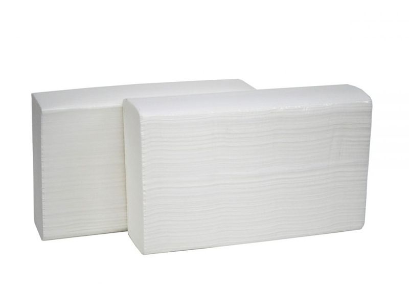 Provada Premium Slimline Interleaved Paper Hand Towel White 200 per Pack, 240mm x 240mm - Box of 20