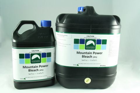 Mountain Cleaning Mountain Power Bleach - 20Lt