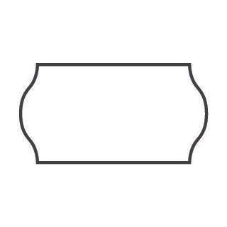 Meto BLANK Price Gun Labels 22 x 12 Removable Adhesive 1,500 Labels Per Roll - BOX=20 / EACH=1
