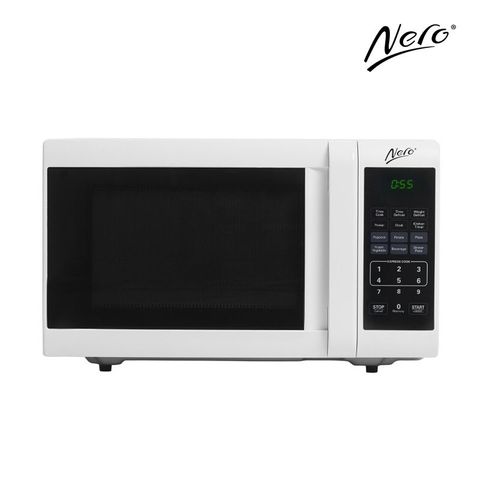 Nero White Microwave 23L 2 Year Warranty 800W 48.5cmW x 39cmD x 29cmH - Each