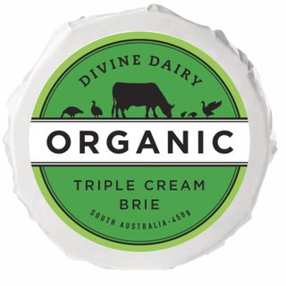Divine Dairy Organic Triple Cream 450Gm
