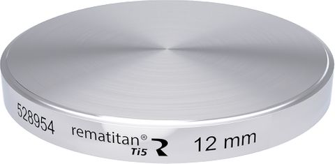 rematitan Blank Ti5 12Mm