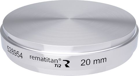 rematitan Blank Ti2 20 Mm