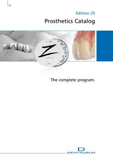 Prosthetics Catalogue Ed.25