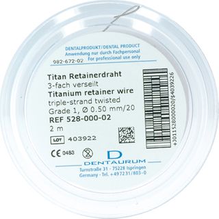 Titanium Retainer Wire.50mm G1