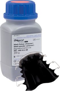 Orthocryl Black Powder 200 G