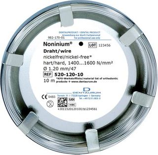 Noninium Wire Hard 1.2 mm