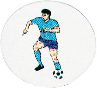 Decal Soccer Player