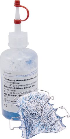 Orthocryl Disco Glitter Blue