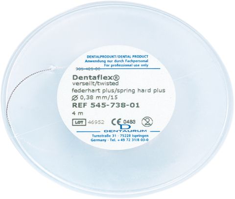 dentaflex wire twist.38mm coil