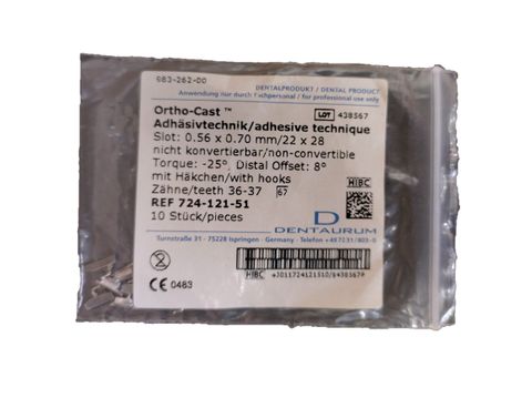 DB Ortho Buccal Tubes 22 L