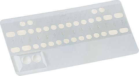 Bracket-Tray With Adhesive Tap