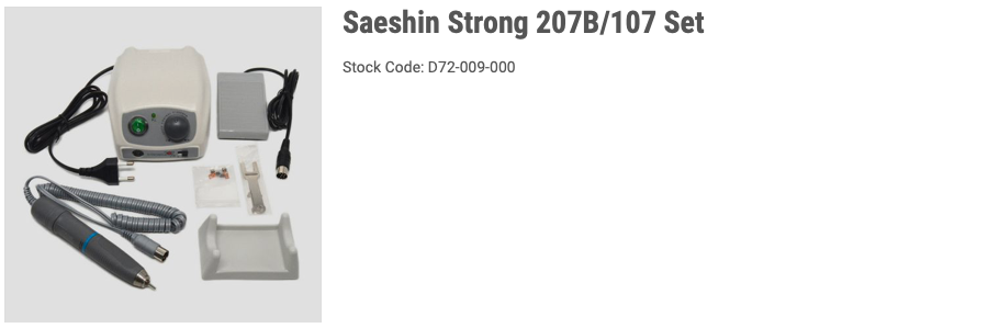 Saeshin Strong 207B/107 Set