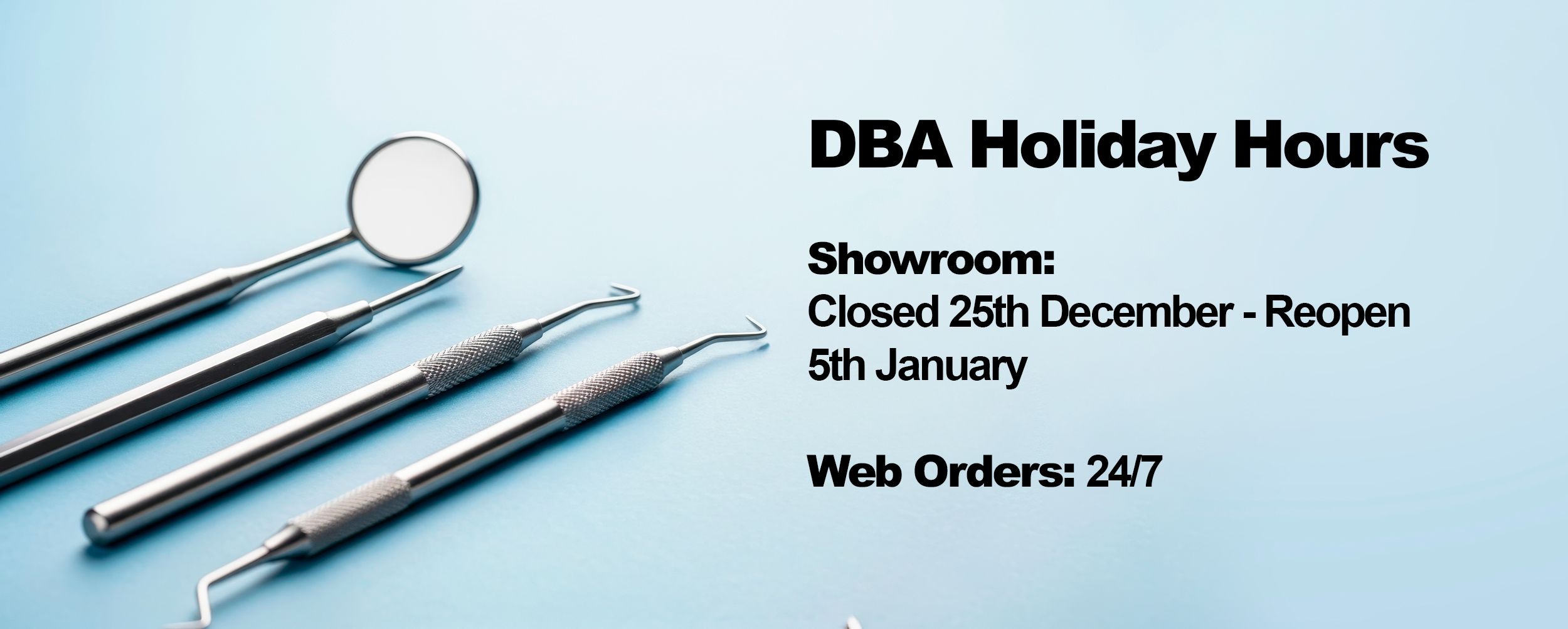 DBA Holiday Banner