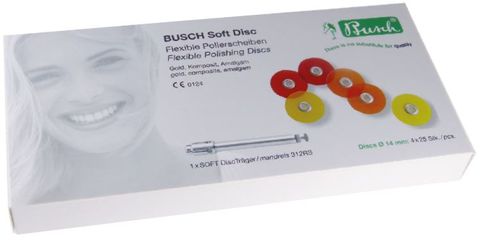 Busch Soft Disc Polishing Set